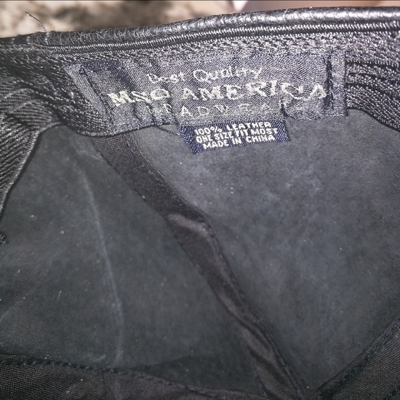 Leather cap - Picture 4 of 4